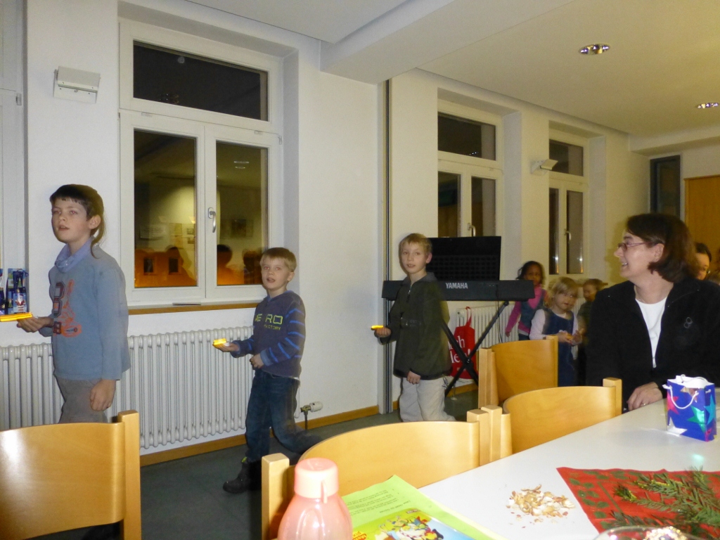 21.12.2012: Weihnachtsfeier bei den Kindern